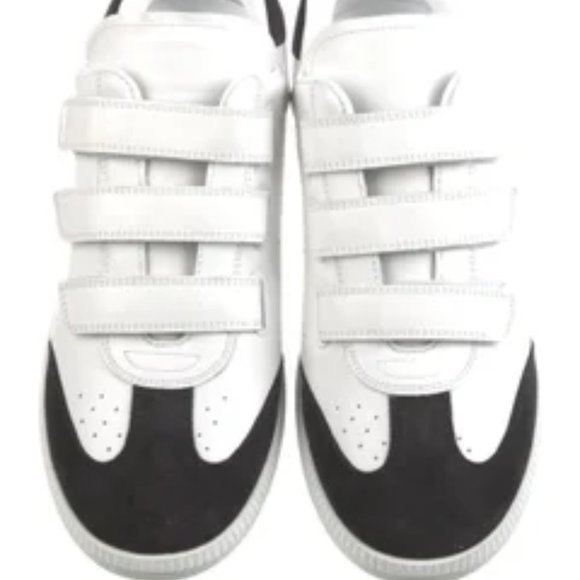 ISABEL MARANT Calf Leather Sneakers w/ Tags Size: 10 | FR 41 - Picture 1 of 4